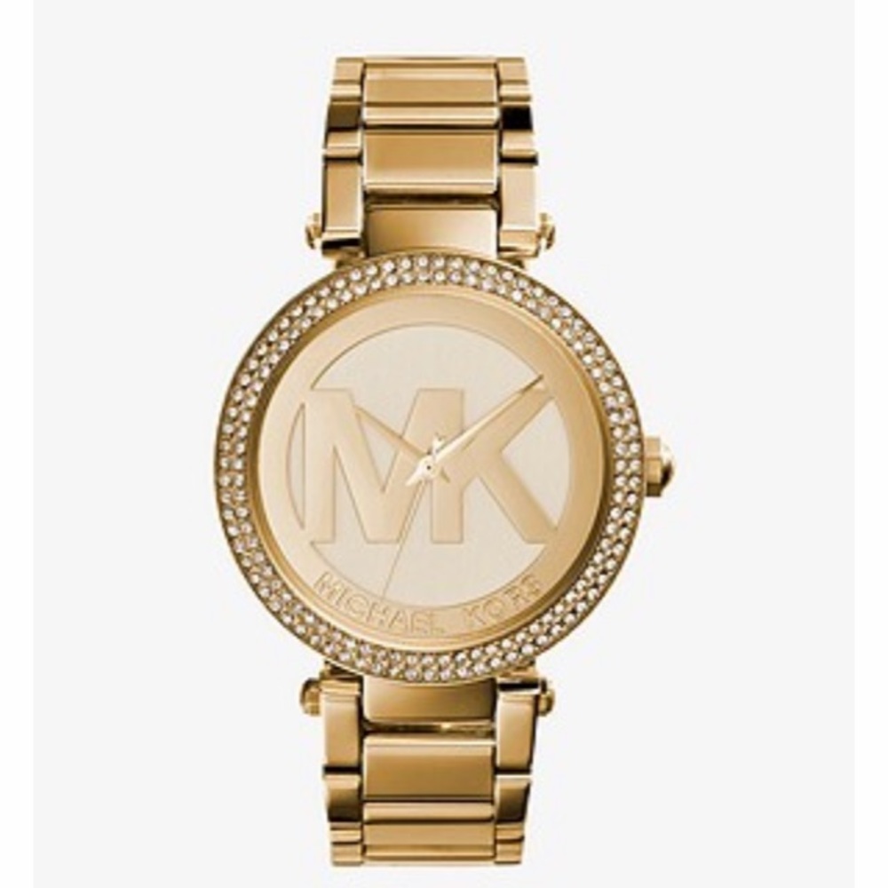 Gold Michael Kors watch